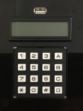 LCD + Tastiera 16 tasti